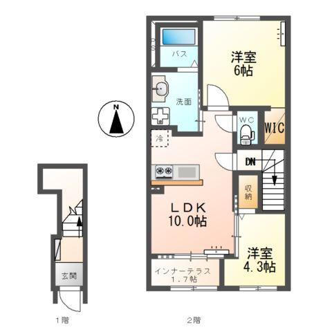  間取り図写真