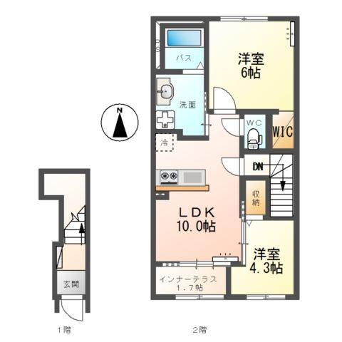  間取り図写真
