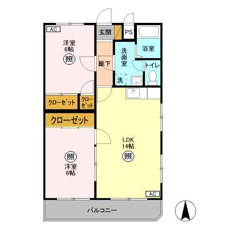  間取り図写真