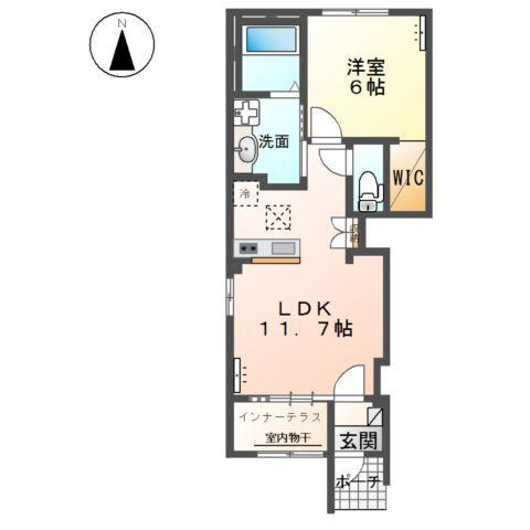 リアン・Ⅰ 間取り図画像