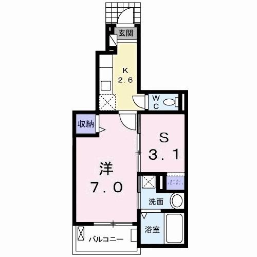 ジョニーズ　ガーデン（104） 間取り図画像
