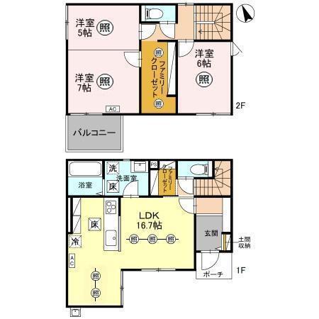 SECUREA下之城町　3号地（1） 間取り図画像