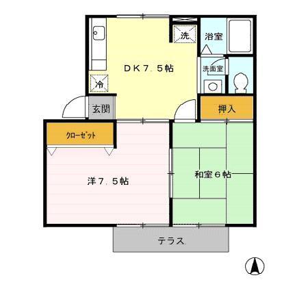  間取り図写真
