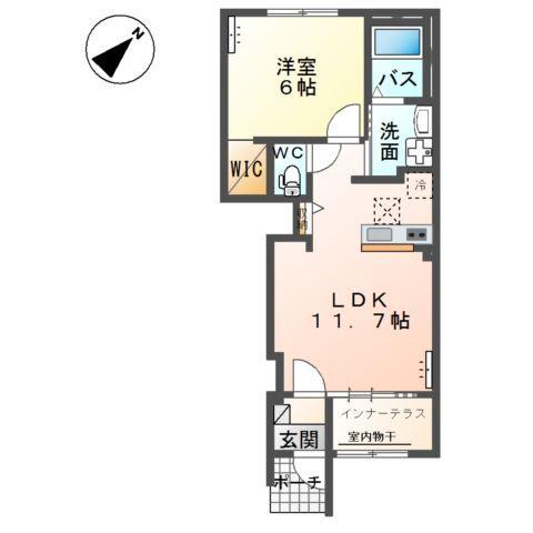 仮）高崎市上豊岡町Ｔ様新築アパート 間取り図画像
