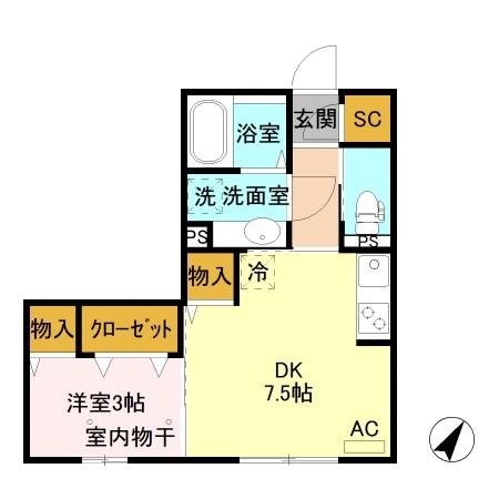 エトワール（202） 間取り図画像