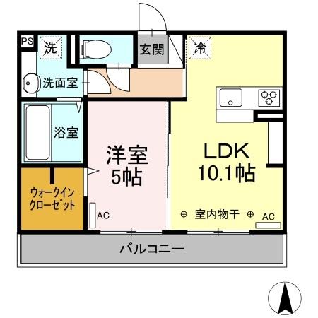 メゾンレジデンス（306） 間取り図画像