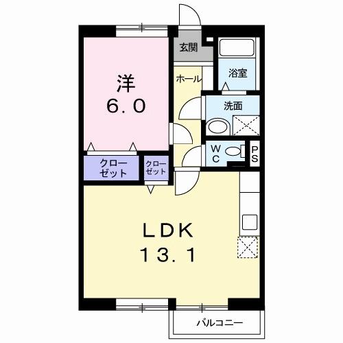ＨＯＭＥ・Ｙ（103） 間取り図画像