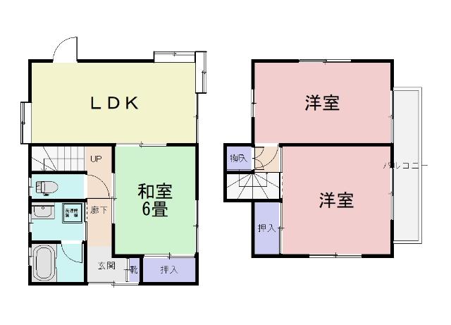 西村貸住宅（7） 間取り図画像