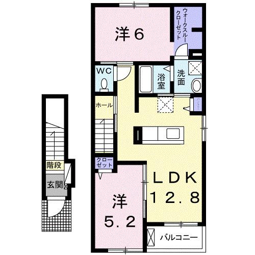フォレスト　ヒル（205） 間取り図画像