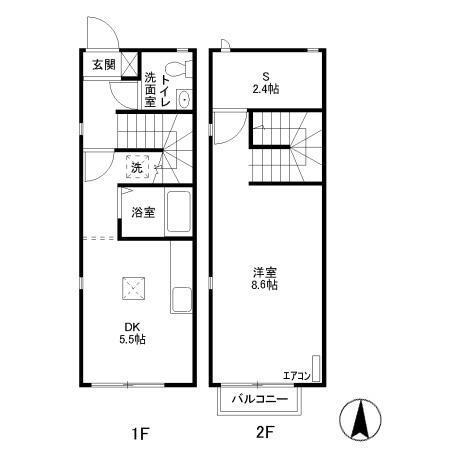 シャテロ（113） 間取り図画像