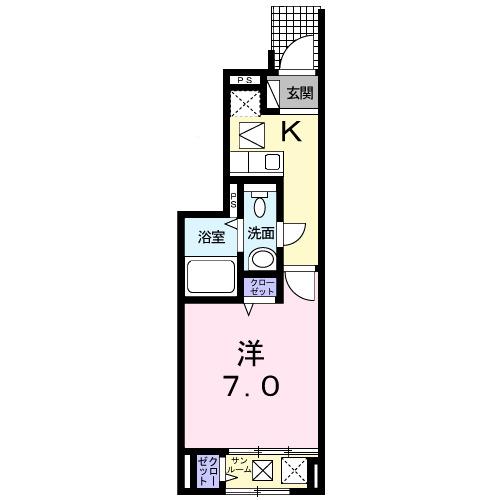 エクラ（102） 間取り図画像