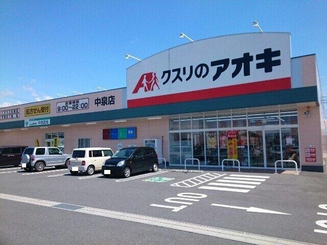 クスリのアオキ中泉店：650m