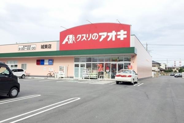 クスリのアオキ城東店：300m
