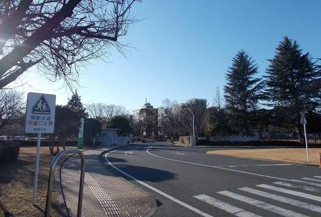 群馬大学荒牧キャンパス：600m