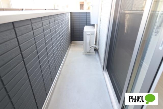 D-ROOM三河町（101） バルコニー