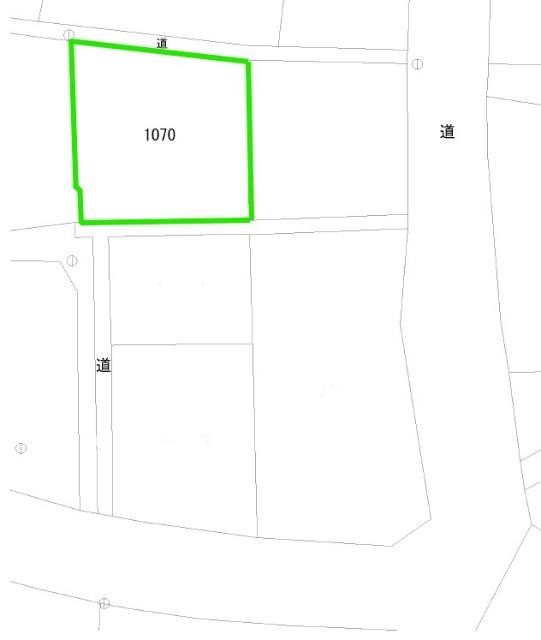 前橋市富士見町原之郷売地 区画図