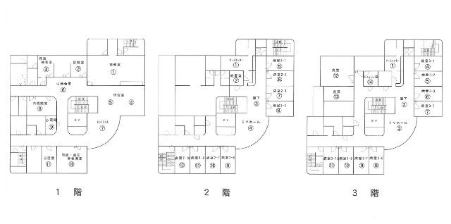 高崎市寺尾町病院跡地 間取り図画像