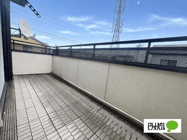 伊勢崎市連取本町既存住宅 バルコニー
