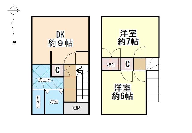 暮らしやすいお部屋数です！