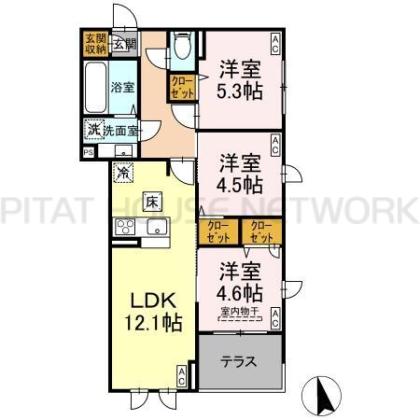  間取り図写真