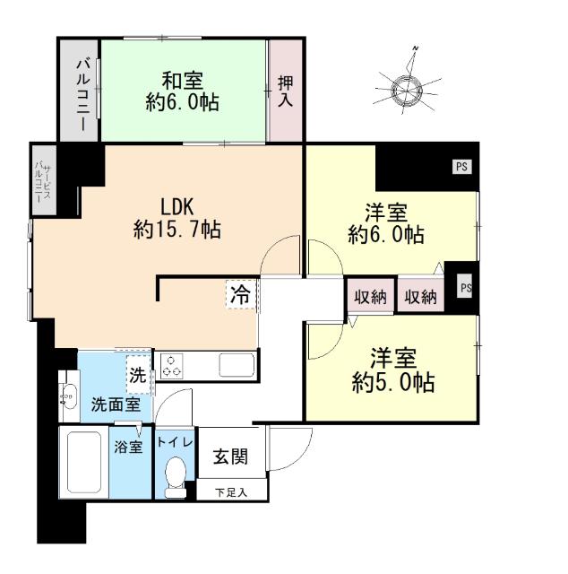 図面と現況が異なる場合、現況を優先させていただきます