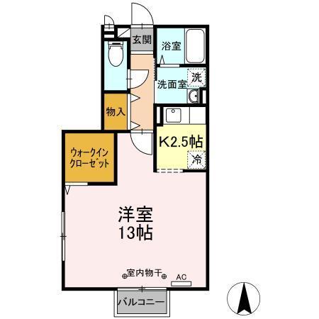 Ｌｕｍｉｅｌｅ　Ⅲ（205） 間取り図画像