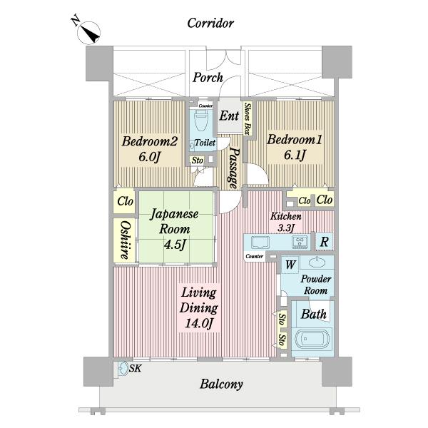  間取り図写真