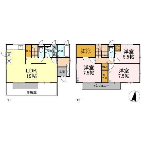  間取り図写真