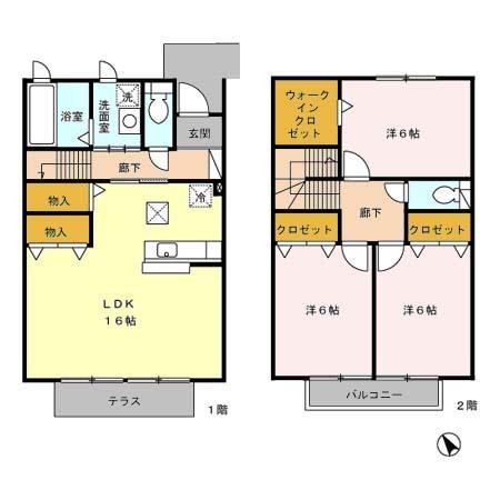  間取り図写真