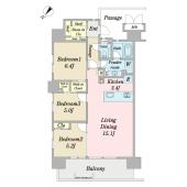 ブランシエラ那覇開南プレミスト 間取り図画像