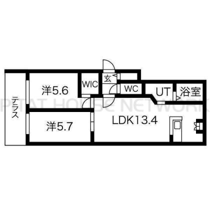  間取り図写真