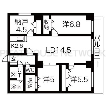  間取り図写真
