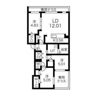  間取り図写真