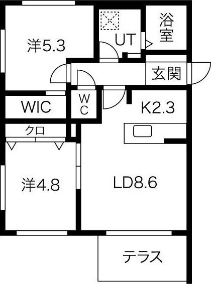  間取り図写真
