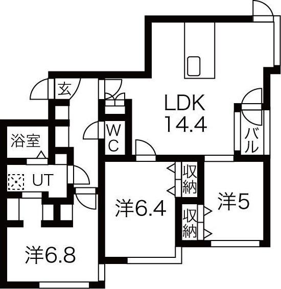  間取り図写真