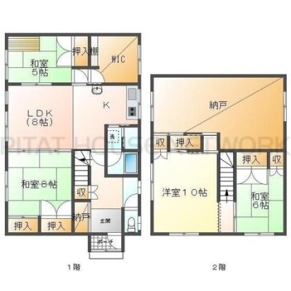  間取り図写真