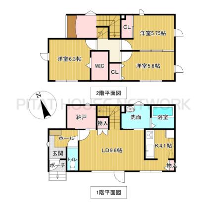  間取り図写真