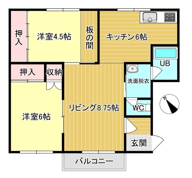  間取り図写真