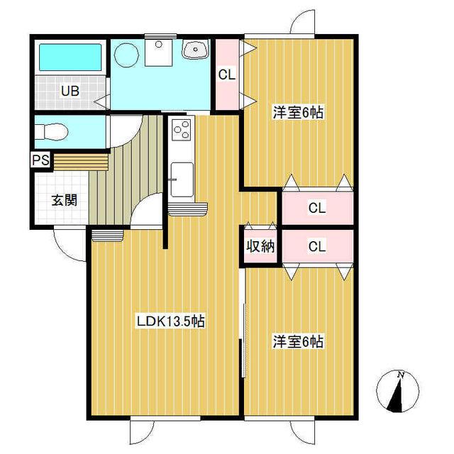 カサベルテⅠ（102） 間取り図画像