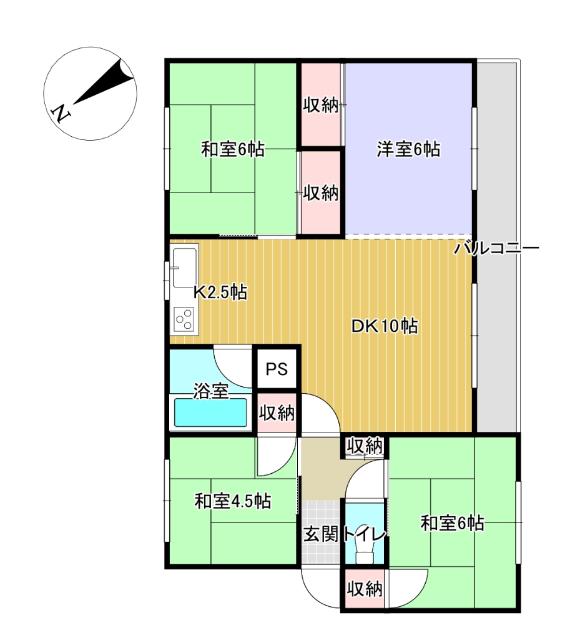  間取り図写真