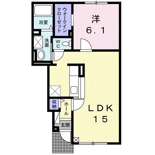 グラード（103） 間取り図画像