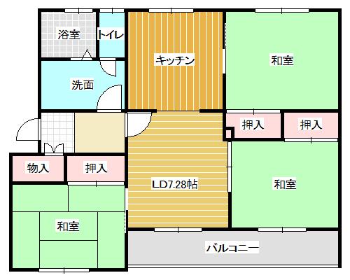  間取り図写真