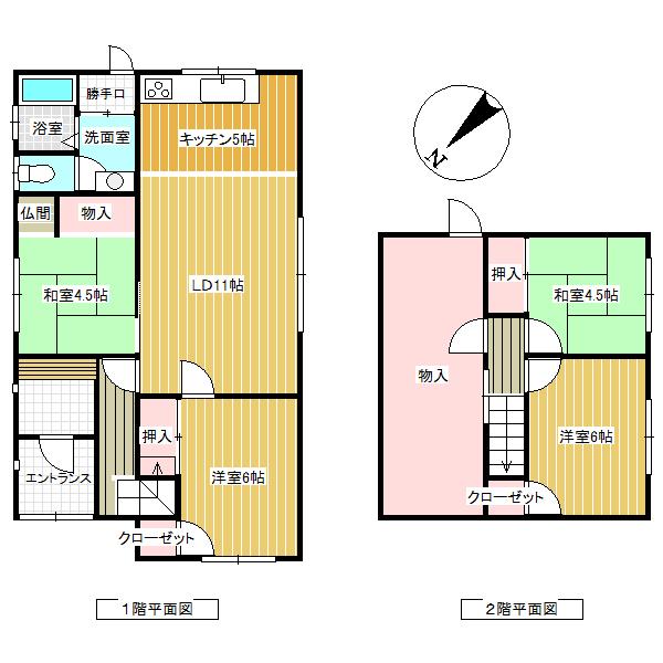  間取り図写真