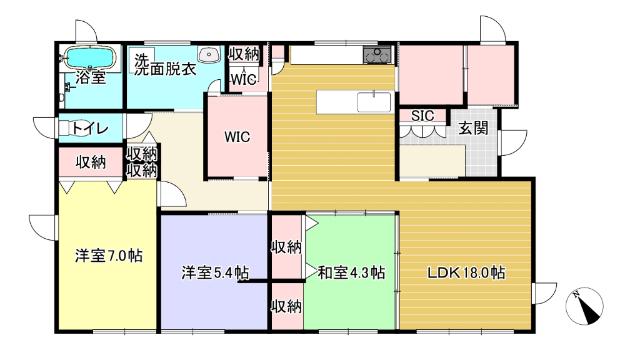  間取り図写真