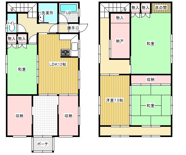  間取り図写真