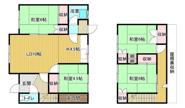  間取り図写真
