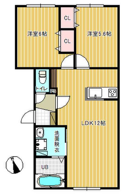 MINA2（105） 間取り図画像