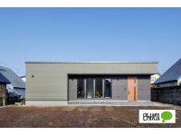 シンプルな外装