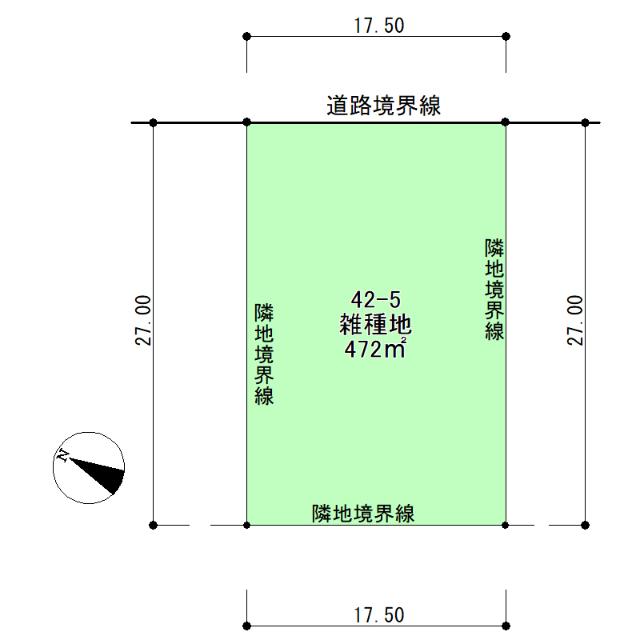 岩見沢岡山 区画図