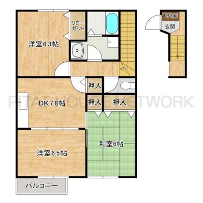  間取り図写真